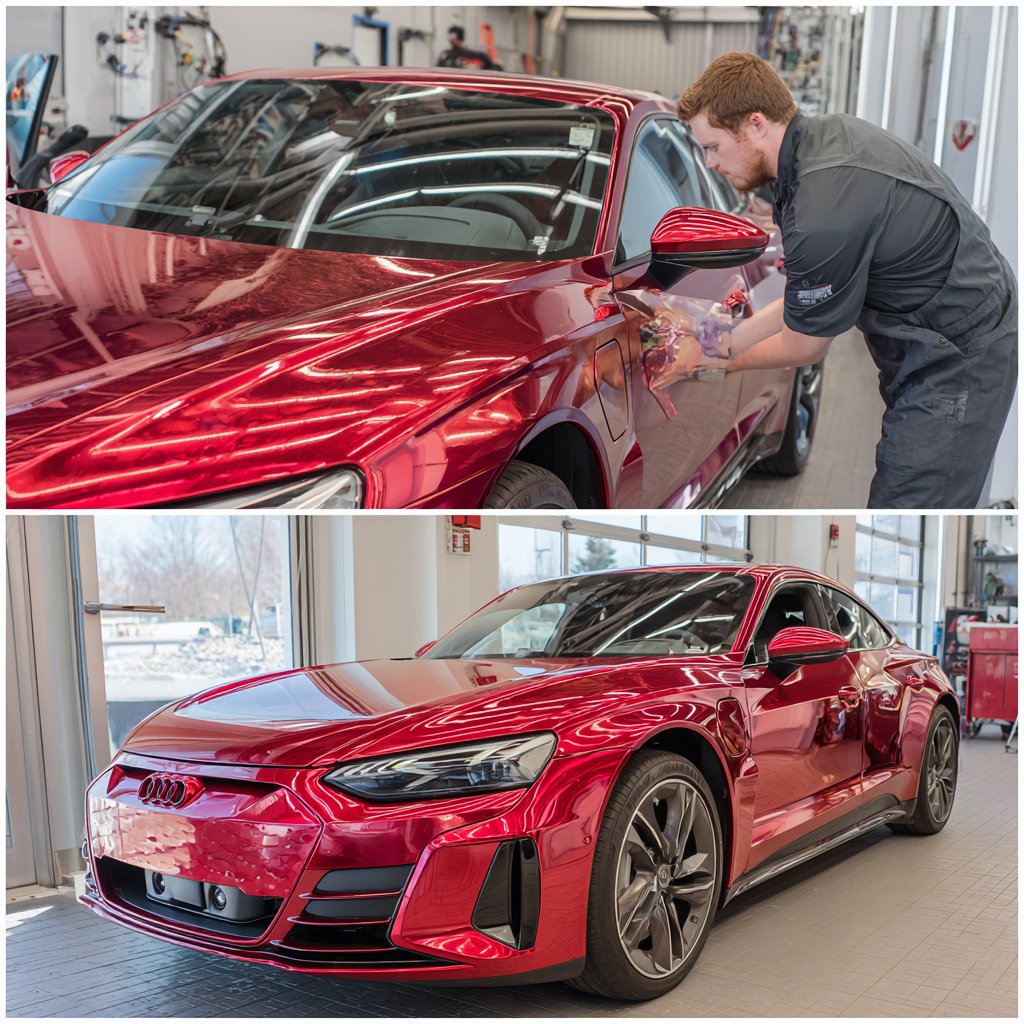 Representative window tinting project scene