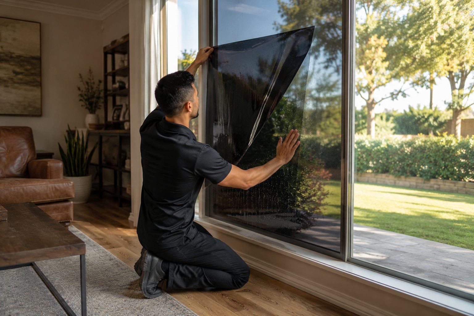 Residential window tinting